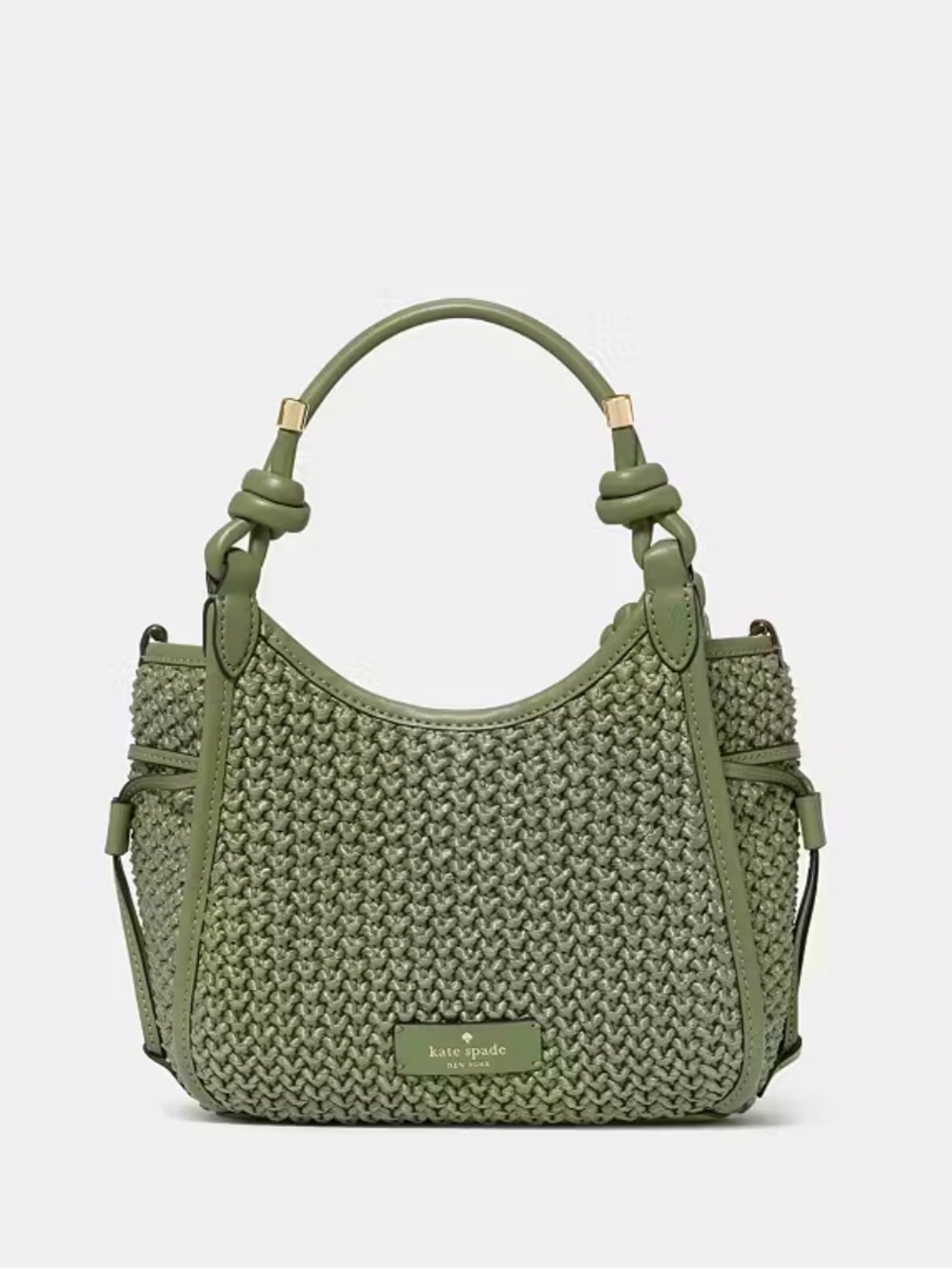 Kate Spade  Stash Mini Carryall (STRAW/CEDAR STAND)